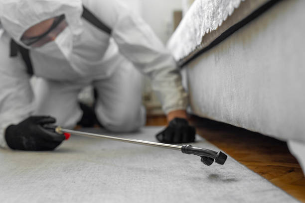 Professional Mosquito Control technician working in Walker, MI